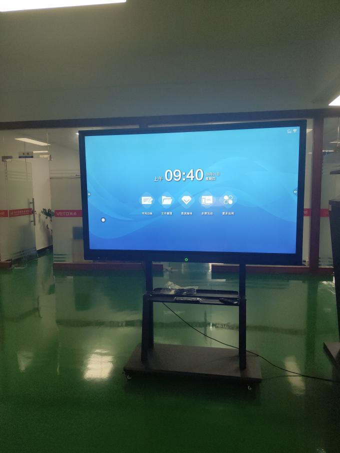 Smart All In One Touch Screen Interactive Whiteboard 65 Inch Android System