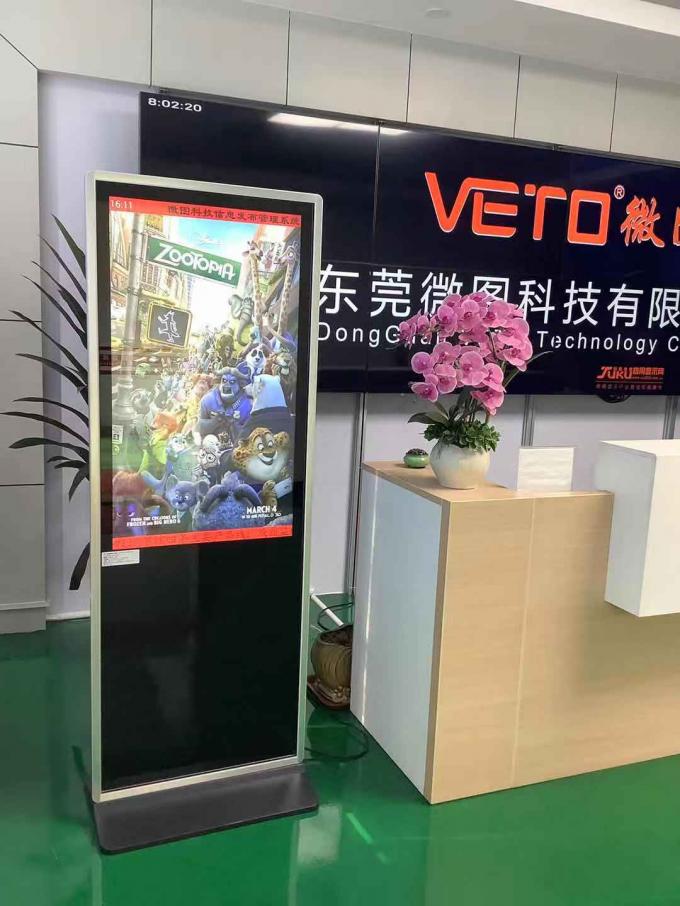 Led Sign Screen Display Android LED Backlight Android Network Standalone Digital Signage , Interactive ...