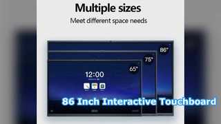 86 Inch Interactive Whiteboard Android Touch Screen