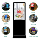 High Resolution Interactive Floor Standing Digital Signage For Retail Store Shopping Mall