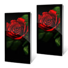 High Resolution Airport Wall Mounted Digital Signage With Surface Tempered Glass Protection