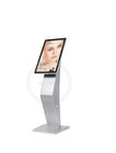 Indoor Small Size Touch Screen Kiosk High Color Uniformity Long Hour Advertising Playing