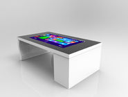 1080p Interactive Touch Screen Coffee Table White Shell Resolution 1920×1080