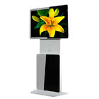 55 Inch PC Rotating Kiosk Display Touch Screen Aluminum Frame 178 Degree Viewing Angle