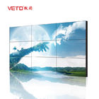 3.5 Mm LCD Video Wall Display , Digital Signage Video Wall For Airport / Hotel