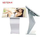 32 Inch Kiosk Signage Display Stands , Touch Screen Kiosk Monitor Brightness 350 Cd/M²