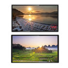 Store HD LCD Advertising Display Wall Mounted 1209.6*680.4mm Multi Media Format