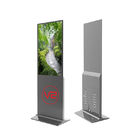 65 Inch Wifi Floor Standing Digital Signage Strong Stability Explosion Proof Glass