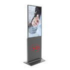 Indoor Floor Standing LCD Advertising Player 941.2*529.4 Mm 60000 Hours Life