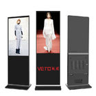 Color Temperature Control Floor Standing Digital Signage High Precision Infrared Touch