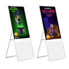 Moveable Android Portable Digital Signage Mobile Lcd Advertising Touch Screen