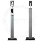 Non-contact face recognition temperature detector with auto hand sanitizer