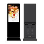 55-inch 16:9 Vertical LCD Digital Signage Machine 4000:1 Contrast Ratio And Wi-Fi SD Card Ads Display