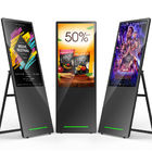 43'' Folding Mobile LCD Digital Display Portable Self-Service Digital Signage With Built-in Battery