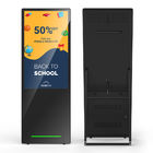 43'' Folding Mobile LCD Digital Display Portable Self-Service Digital Signage With Built-in Battery