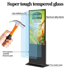 Floor standing digital signage 43 49 55 inch android video lcd advertising player kiosk vertical totem