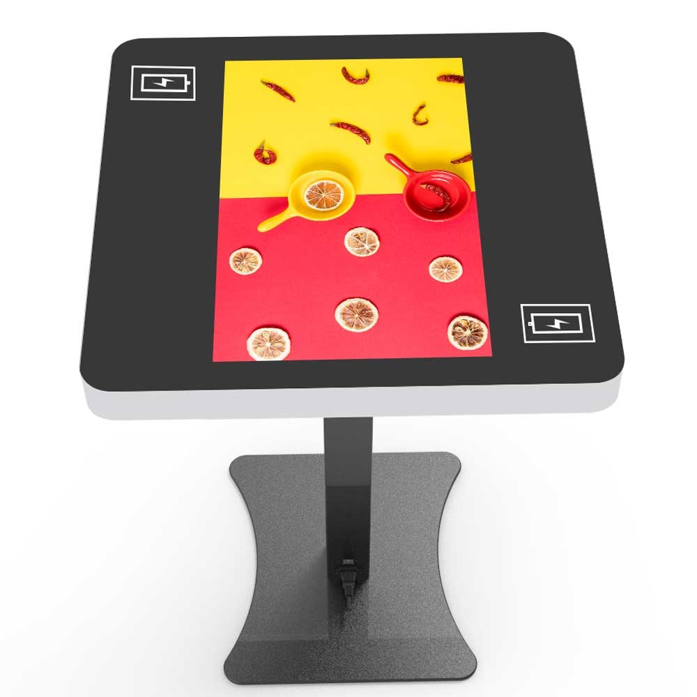 Interactive Touch Screen Smart Coffee Table 21.5 Inch 1920×1080 Tea ...