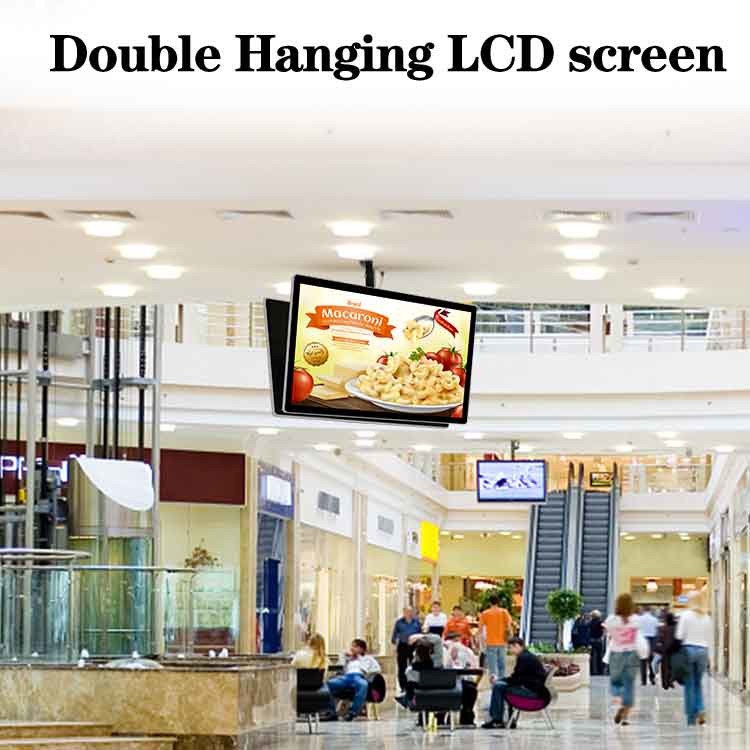 43 Inch Hanging Lcd Advertising Player Screen Shop Window Digital