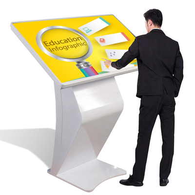 Floor Stand 4k Digital Touch Screen Kiosk Full Hd Advertising