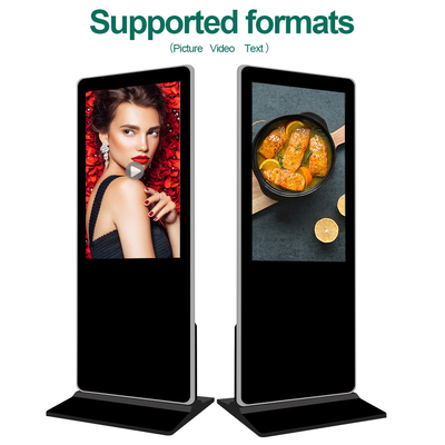 VETO Android Floor Standing Screen 4K Interactive Touch Screen Digital Signage and Displays