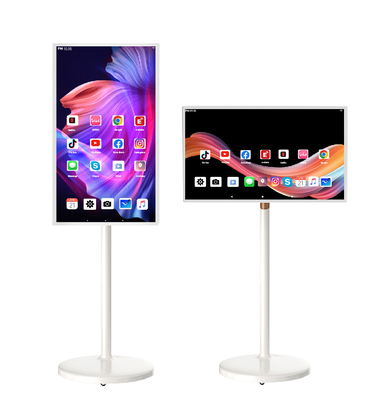 VETO Wireless Portable TV Long Battery Life 32 Inch Rotatable Smart Advertising Digital Signage