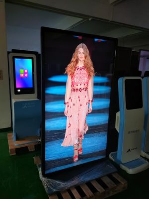 VETO 65 75 Inch Custom Size Full Screen Digital Signage 4k Indoor lcd ...