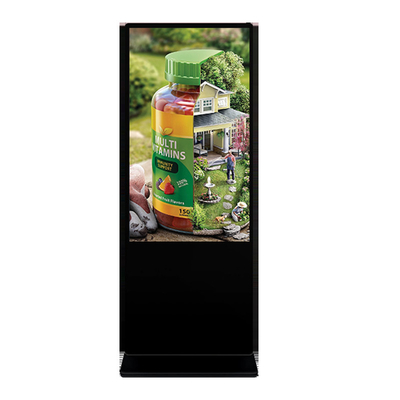 43 Inch Panel Size Floor Standing Digital Sigange LCD Advertising Screen Kiosk Totem Monitor