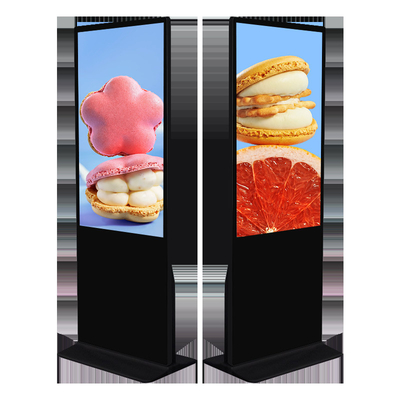43 inch Floor Standing Android Interactive Touch Signage Display with 178° Visual Angle