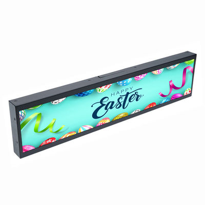 Quality VETO Commercial Ultra Wide Stretched Bar Lcd Digital Signage Android Bar Lcd Panel Advertising Monitor Display factory