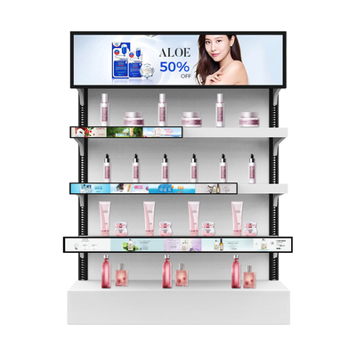 VETO Custom Size 23.1 inch Ultra Wide Bar Lcd Display Shelf Edge Screen For Commercial Advertising Video Player