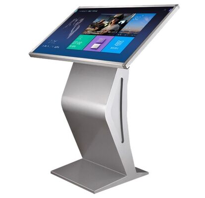 Quality 4K Resolution Interactive Kiosk with 10 Point IR Touch and 60000 Hours Lifespan Digital Signage factory