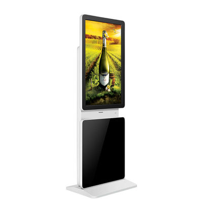 Anti Theft Rotating Kiosk Display 43 Inch Capacitive Touch Led Backlight