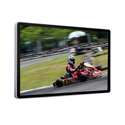 Retail Store Window Facing Display Wall Mounted Advertising Screen For Shopping Mall