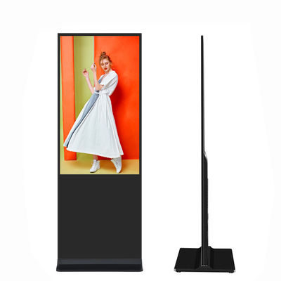 VETO 32-86 Inch indoor Lcd Commercial Advertising Display Floor Standing digital signage Touch Screen