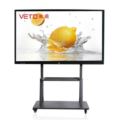 Smart All In One Touch Screen Interactive Whiteboard 65 Inch Android System
