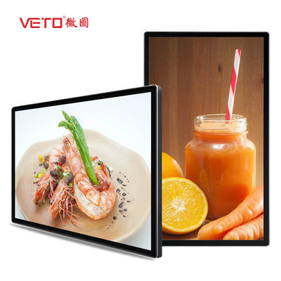 43-49-55-65 Inch Wall Mount Digital Signage Indoor Android Touch Screen LCD Advertising Display for Elevator