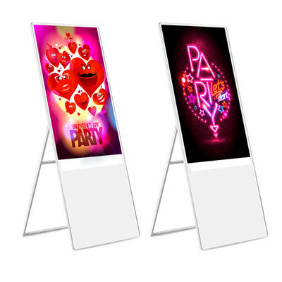 Customize Android Portable Digital Signage Display 1920×1080 Resolution LED Backlight