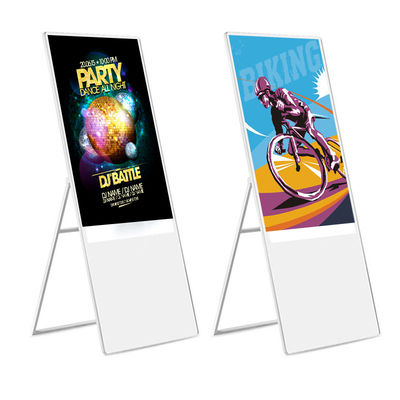 Full HD Digital Advertising Digital Signage Kiosk , 43 Inch Totem Lcd ...