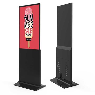 Shopping Mall Kiosk 43 49 55 Inch Indoor Floor Stand Display