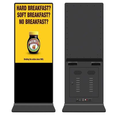 VETO 32-86 Inch Android 4k Floor Standing Digital Signage LCD Totem Touch Digital Signage
