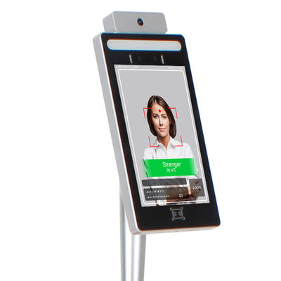 SDK 10W 350cd/M2 Face Recognition Temperature Scanner