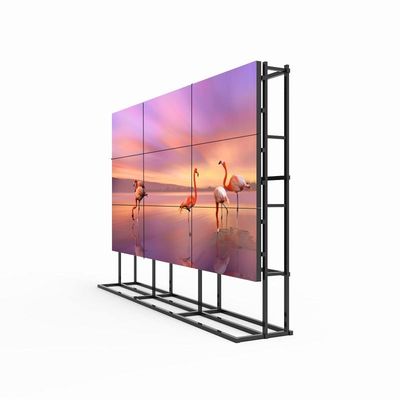 180W Narrow Bezel 500cd/m² 4x4 Lcd Video Wall Display