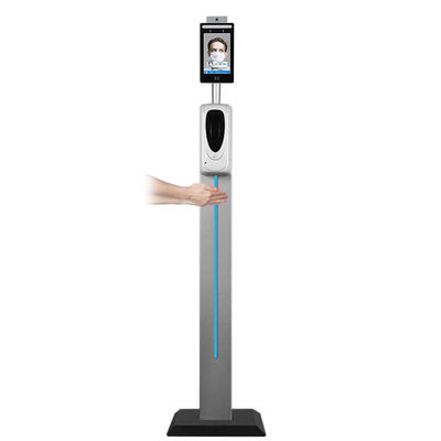 Human Body Temperature Face Recognition Scanner Kiosk