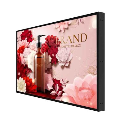Outdoor 1080P 2000cd/m2 High Brightness Lcd Display 75in