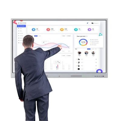 1920×1080 Finger Touch Screen Interactive Whiteboard 86 Inch