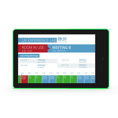 NFC REID Meeting Room Schedule Display 10.1 Inch POE Android Tablet