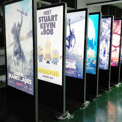43 49 55 inch Floor standing digital signage