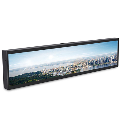 Dynamic Bar Stretched Lcd Screen Advertising Display For Supermarket