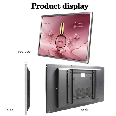 32 Inch Wall Mounted Digital Signage Touch Advertising Screen Slim